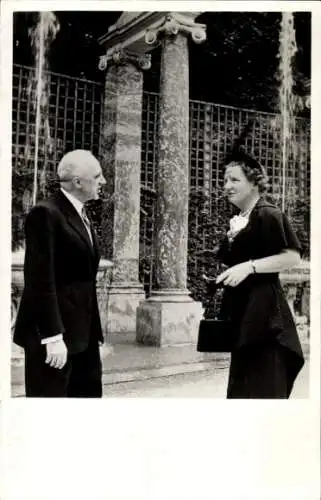 Ak Königin Juliana der Niederlande, Versailles, 1950