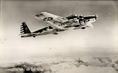 Ak Boeing B 17 Flying Fortress, Bomber der US Army