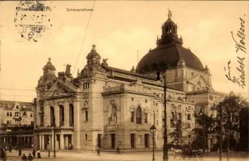 Ak Frankfurt am Main, Schauspielhaus