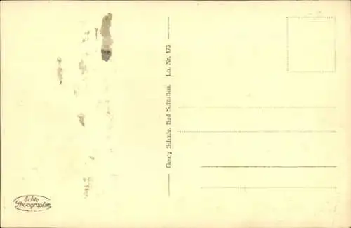 Ak Bad Salzuflen in Lippe, Badehäuser, Gradierwerk