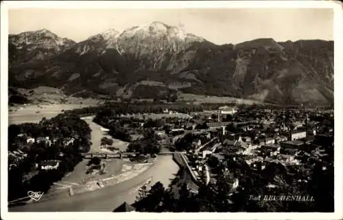 Ak Bad Reichenhall in Oberbayern, Panorama, Hochstauffen, Zwiesel