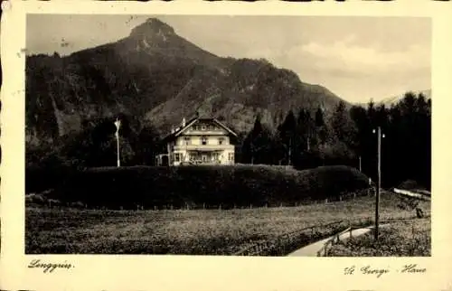 Ak Lenggries in Oberbayern, Kindererholungsheim, Jugendheim St. Georgi-Haus