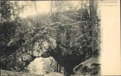 Ak Tabarz im Thüringer Wald, Massemühle im Lauchagrund, Massenmühle, Torstein