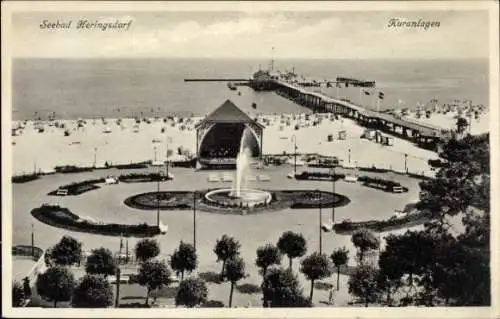 Ak Ostseebad Heringsdorf auf Usedom, Kuranlagen