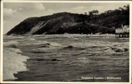 Ak Ostseebad Koserow auf Usedom, Küste, Struckelberg