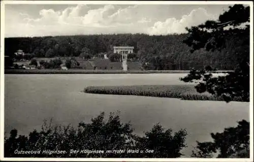 Ak Ostseebad Kölpinsee auf Usedom, Hotel Wald und See, Haus Kölpinshöh