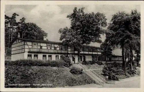 Ak Ostseebad Kölpinsee auf Usedom, Hotel Seerose