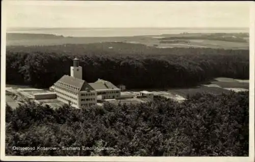 Ak Ostseebad Koserow auf Usedom, Siemens Erholungsheim