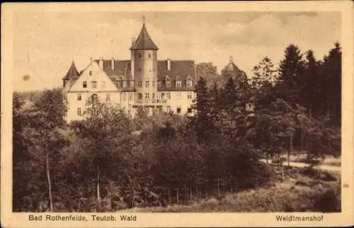 Ak Bad Rothenfelde am Teutoburger Wald, Weidtmanshof