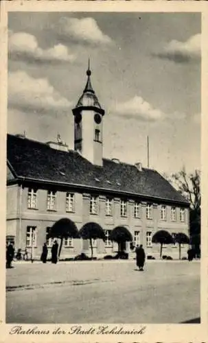 Ak Zehdenick in der Mark, Rathaus