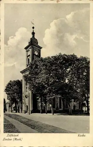 Ak Lindow in der Mark, Kirche