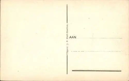 Ak Haarlem Nordholland Niederlande, Houtplein