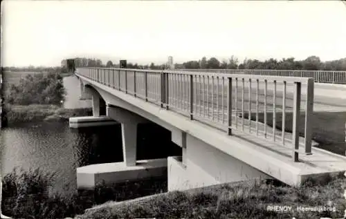 Ak Rhenoy Geldermalsen Gelderland, Heersdijkbrug