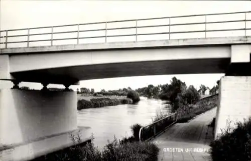 Ak Rumpt Geldermalsen Gelderland, Brücke