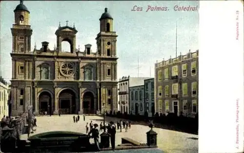 Ak Las Palmas de Gran Canaria Kanarische Inseln, Kathedrale