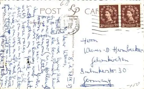 Ak Bournemouth Dorset England, Alum Chine