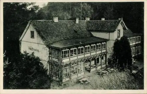 Ak Blankenburg am Harz, Hotel und Fremdenheim Waldfrieden