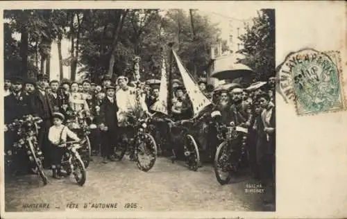 CPA Nanterre Hauts de Seine, Fête de Autonne