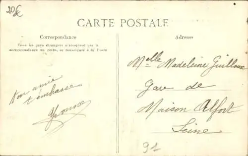 Ak Corbeil Essonne, Einweihung des neuen Rathauses in Corbeil am 8. Juli 1906