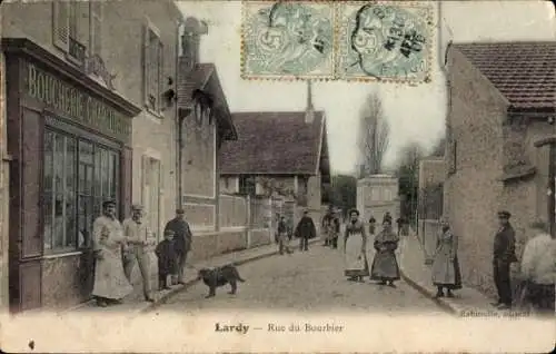 CPA Lardy Essonne, Rue du Bourbier