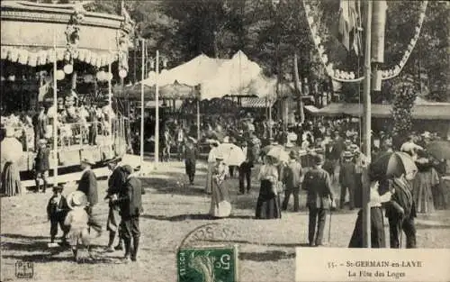 CPA Saint Germain et Laye Yvelines, Fete des Loges