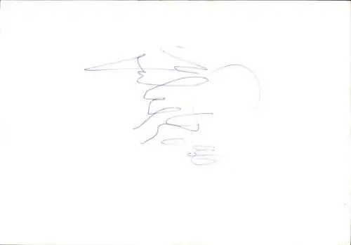 Ak Hochseilartist Charly Traber, Internationale Traber-Show, Autogramm