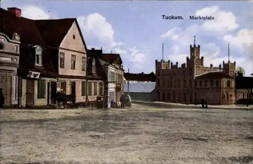 Ak Tukums Tuckum Lettland, Marktplatz