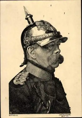 Künstler Ak Fürst Otto von Bismarck, Portrait