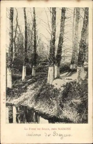 Ak Maisons Calvados, La Fosse du Soucy