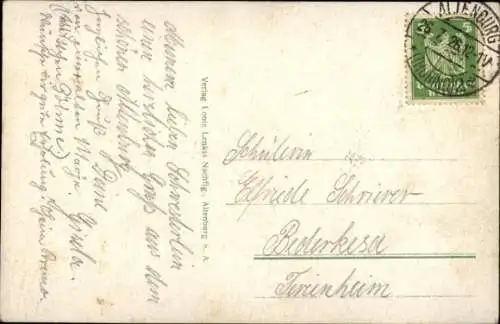 Ak Altenburg in Thüringen, Markt, Kirche