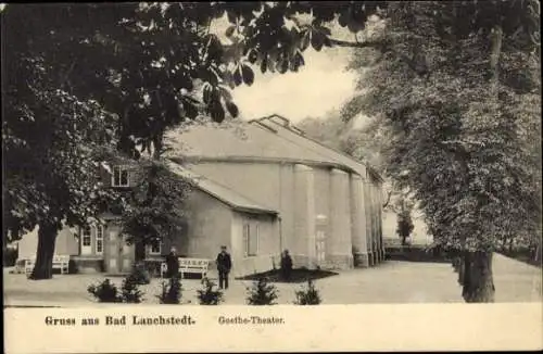 Ak Bad Lauchstädt Saalekreis, Goethe-Theater