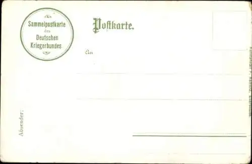 Litho Kyffhäuserland Thüringen, Kaiser Wilhelm Denkmal