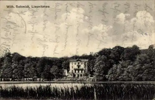 Ak Wandlitz in Brandenburg, Liepnitzsee, Gebäude, Wilh. Schmidt