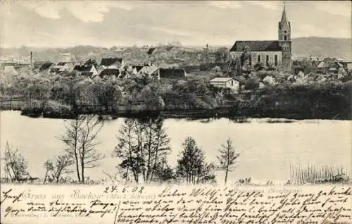 Ak Buckow in der Märkischen Schweiz, Panorama