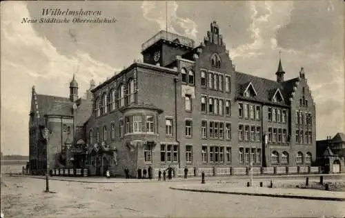 Ak Wilhelmshaven an der Nordsee, Neue Städtische Oberrealschule