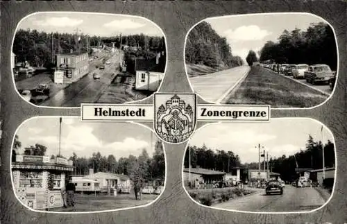 Ak Helmstedt in Niedersachsen, Zonengrenze