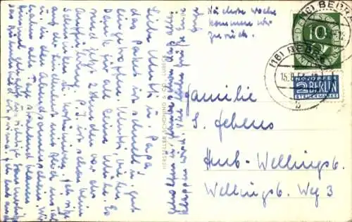 Ak Melsungen in Hessen, Brücke, Häuser