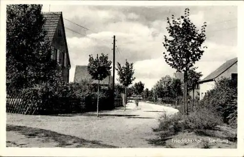 Ak Friedrichsthal Oranienburg in Brandenburg, Siedlung