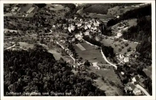 Ak Spiegelberg in Württemberg, Fliegeraufnahme