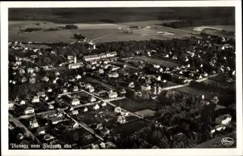 Ak Planegg Oberbayern, Fliegeraufnahme