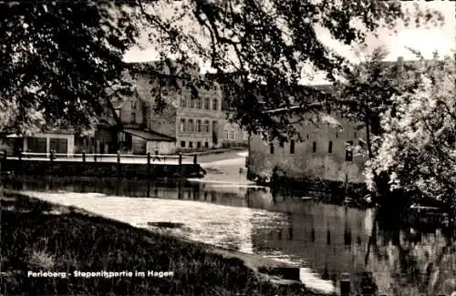 Ak Perleberg in der Prignitz, Straße, Hagen