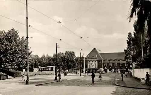 Ak Frankfurt an der Oder, Bahnhof