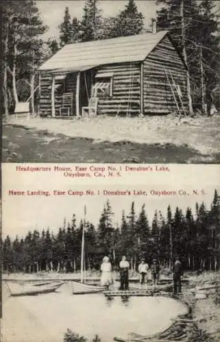 Ak Guysboro Nova Scotia Canada, Headquarters House, Ease Camp No. 1 Donahue's Lake