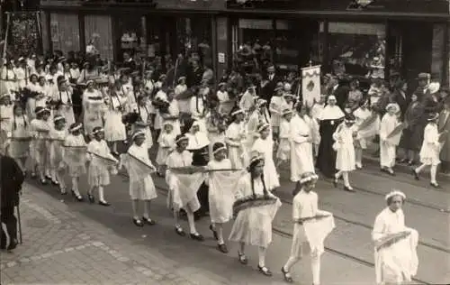 Foto Ak Mainz am Rhein, Fest, Festzug