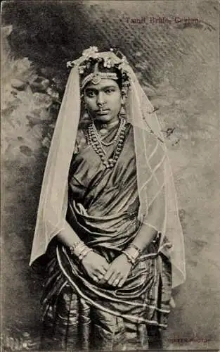 Ak Sri Lanka Ceylon, Hindu Braut