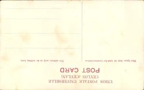 PC Ceylon Sri Lanka, Tamil Bride