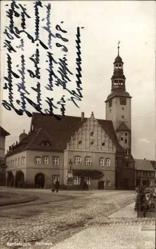 Ak Gardelegen in der Altmark, Rathaus