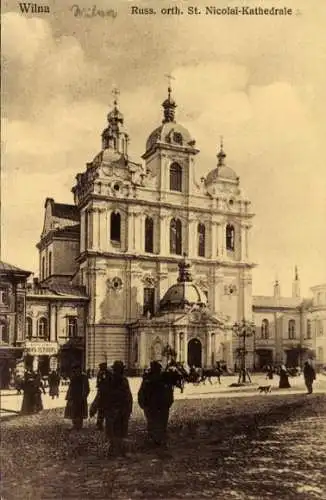 Ak Vilnius Wilna Litauen, Sankt Nicolai Kathedrale