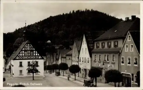 Ak Pegnitz in Oberfranken, Gasthaus, Straße, Häuser