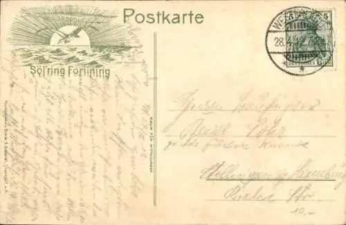 Ak Keitum auf Sylt, Gesamtansicht